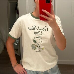 Peanuts Tennis Tee